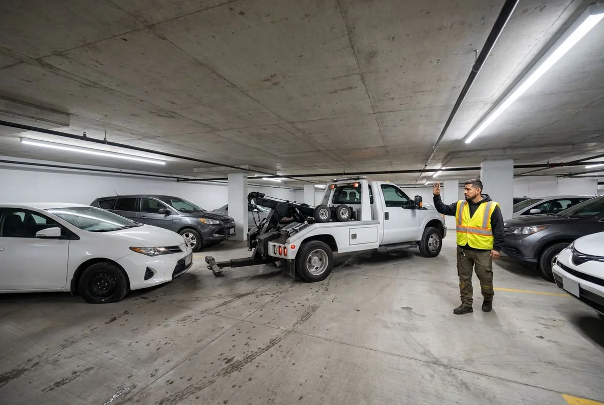 Help in underground garages
