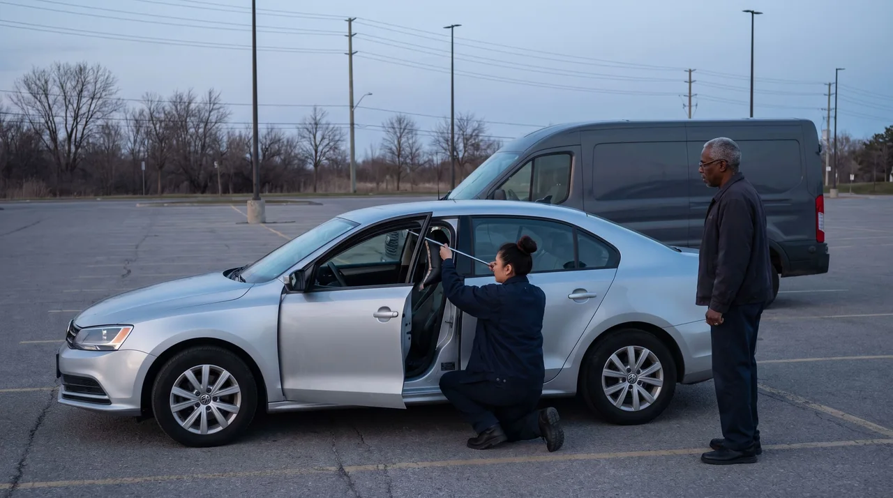 Car lockout: Keys locked inside? Get back in without damage.